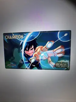 SEALED Lorcana Playmat - Hiro Hamada Archazia’s Island Champion Mat Unopened - Image 2