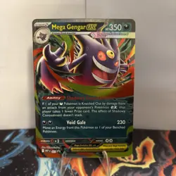 Mega Gengar Ex #73 - ME: Mega Evolution Black Star Promo (MEP) Promo Pokemon 073 - Image 1