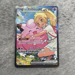 Lillie's Clefairy ex :Ascended Heroes 280/217 English Holo SIR Full Art - Image 1