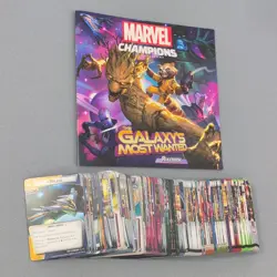 Marvel Champions Galaxy’s Most Wanted. Complete. Cards = Mint. Damaged Insert. - Image 2