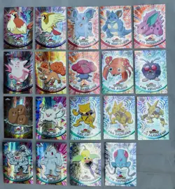 **Not For Sale** Lot of 19 Pokemon Topps Chrome Cards 1999 Spectra - Image 2