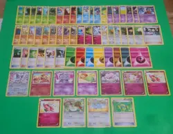 Pokemon Card Lot Radiant Cards RC Holo Etc Fire Growlithe - Image 1