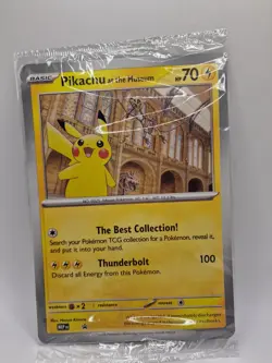 Pikachu at the Museum Jumbo Card Brand New And Sealed - Image 1
