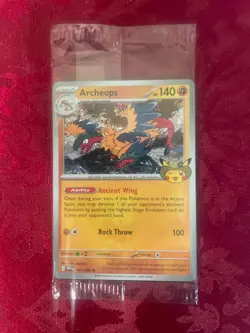 Lot Of 2 Pokemon Fossil Exhibit Archeops Cards Field Museum Chicago SEALED Promo - Image 3