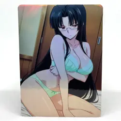 High School DxD Tsubaki Shinra Goddess Anime Waifu ACG Foil Card - Image 1