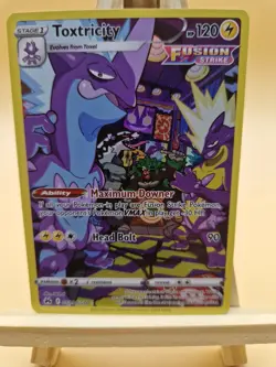 Pokemon Card Toxtricity GG09/GG70 Holo Crown Zenith Near Mint - Image 1
