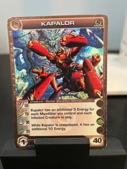 CHAOTIC PROMO KAPALOR MAX ENERGY CARD - Image 1