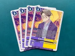 Dokuson Aruba EX11-067 Playset Dawn of Liberator Digimon Card Game x4 - Image 1