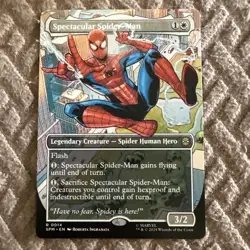 MTG Spectacular Spider-Man - Borderless, NM-Mint, English Marvel's Spider-Man - Image 2