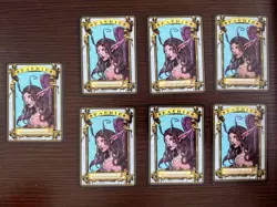 7x Signed Mtg Faerie Token Card RK Post - Image 1