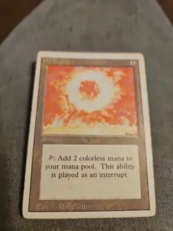 1994 MTG Magic The Gathering Sol Ring Revised Edition Artifact NM Unplayed - Image 2