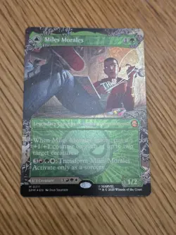 FOIL Miles Morales Mythic Rare 0211 Ultimate Spider-Man MTG Magic NM/Mint - Image 1