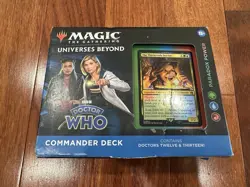 Magic the Gathering Doctor Who Commander Deck Paradox Power MTG - Image 1
