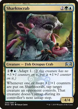 Sharktocrab 2x FOIL RNA MTG Ravnica Allegiance Uncommon MINT green blue - Image 1