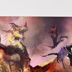 Official Ultra Pro Original The Ur Dragon Playmat With Command Zone MTG Magic - Image 3