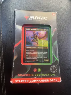 Starter Commander Deck - Draconic Destruction MTG Brand New Sealed - Image 1
