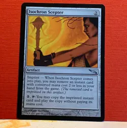 Isochron Scepter - Lightly Played / LP - Mirrodin - Magic the Gathering MTG - Image 1