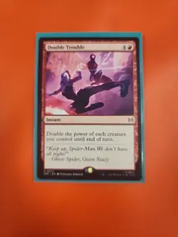 x1 Double Trouble - R MTG Marvel's Spider-Man Eternal M/NM, English - Image 1