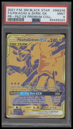 Pikachu & Zekrom GX #SM248 Pokemon SM Promos - Image 1
