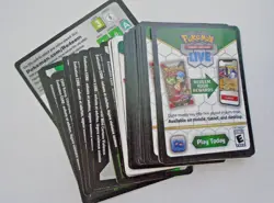 Pokemon TCG Live - 50x Unused Code Cards - Mix of Sets - Image 1