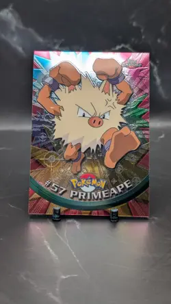 Topps Chrome Pokemon #57 Primeape LP - Image 1