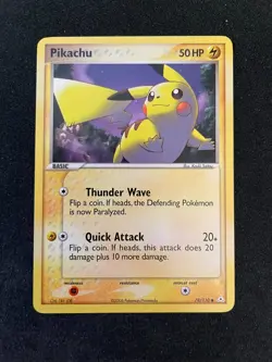 Pikachu 78/110 Common EX Holon Phantoms Pokemon TCG - LP - Image 1