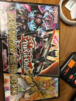 YuGiOh LEGENDARY HERO DECKS Box Set 3 Decks Factory Sealed - Image 1