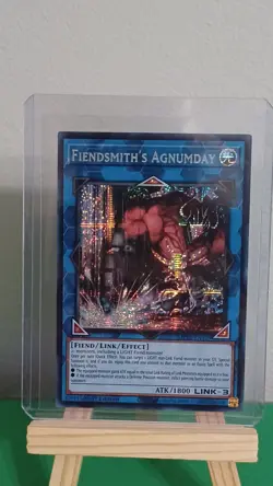 2025 Yugioh Fiendsmith's Agnumday MP25-EN109 Prismatic Secret Rare - Image 5