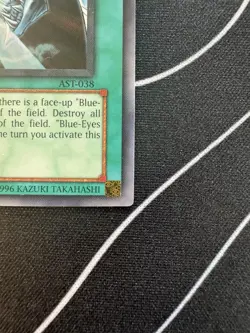 Burst Stream of Destruction MISPRINT Ultra Rare 1st Edition AST-038 Yugioh - Image 4