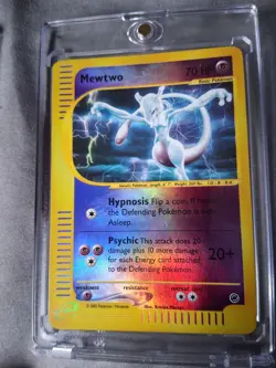 Mewtwo Combo. Holo and Reverse Holo Expedition Pokemon Card - Image 2