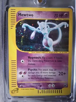 Mewtwo Combo. Holo and Reverse Holo Expedition Pokemon Card - Image 3