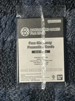 TCG Bandai Card Games Fest 25-26 Promo Pack - Gundam, OP, Digimon, UA, & DBS - Image 2