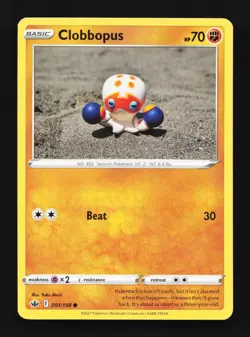 Clobbopus 091/198 Chilling Reign English Pokemon Card TCG - Image 1