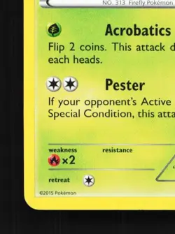 Volbeat 17/160 LP Primal Clash English Pokemon Card TCG - Image 2