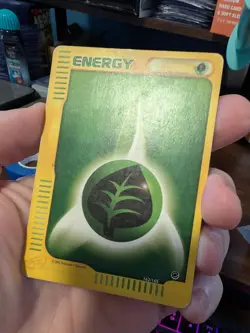 Grass Energy 162/165 Expedition Base Set WOTC Vintage Ereader Pokemon HP - Image 4