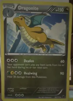 Pokemon TCG Dragonite 83/116 Plasma Freeze Holo Rare Stage 2 150 HP English - Image 1