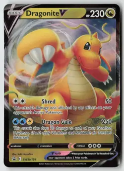 Dragonite V - - SWSH154 - SWSH: Sword & Shield Promo Cards Holofoil- PTCG - Image 1
