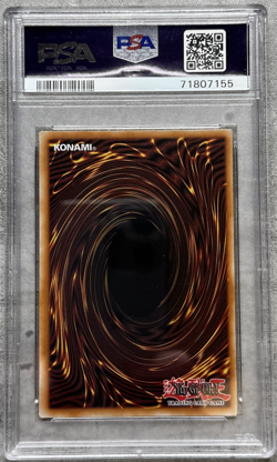 Yugioh Gate Guardian Secret Rare PSA 9 Mint, Metal Raiders Reprint MRD-000, 2010 - Image 2