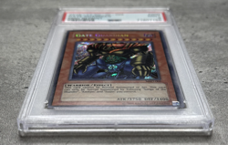 Yugioh Gate Guardian Secret Rare PSA 9 Mint, Metal Raiders Reprint MRD-000, 2010 - Image 3