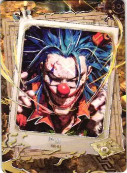 BUGGY THE CLOWN SSR SR-01 Pirate King ONE PIECE Anime Collectible Card - Image 1