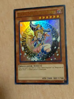 Yugioh Dark Magician Girl YGLD-ENB03 Ultra Rare HoloFoil - Image 1