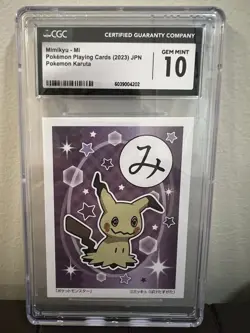 Mimikyu Pokemon Karuta Playing Card (2023) Pop 3! NH - Image 1