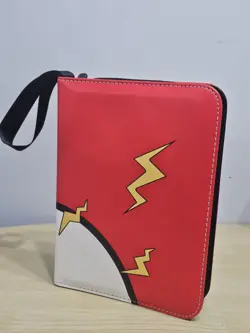 400 Pocket Trading Card Binder Album 4-Pocket Pokemon Card Holder w/ 50 Sleeves - Image 1