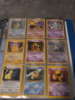 Mixed Vintage Lot Pokemon Cards - Image 1
