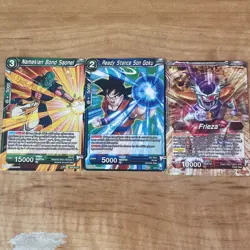 3 Dragon Ball Z Cards - Image 1