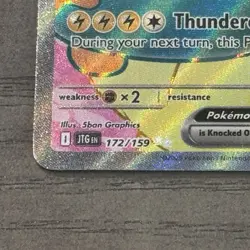 Pokemon TCG Iono's Bellibolt EX Full Art Ultra Rare Holo Card 172/159 - Image 2