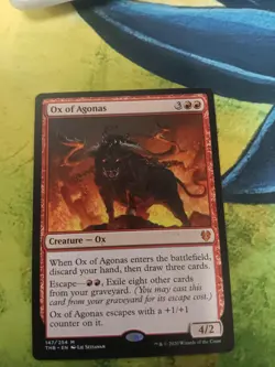 Ox of Agonas 147 Mythic Theros Beyond Death Magic: The Gathering Near Mint - Image 1