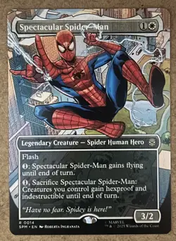 Spectacular Spider-Man (Borderless) - Marvel's Spider-Man - NM MTG - Image 1