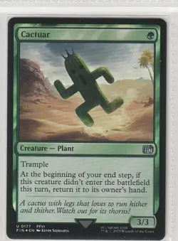 Cactuar #177 FINAL FANTASY Foil Uncommon NM - Image 1