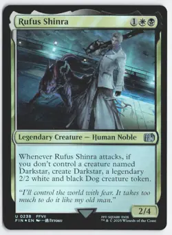 Rufus Shinra #238 - FINAL FANTASY - Foil - Uncommon - Image 1